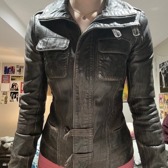 Vintage Danier Moto Jacket - Picture 2 of 7